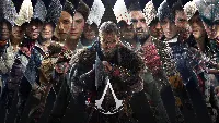 Assassin's Creed Valhalla gaming Logo 4k desktop wallpaper