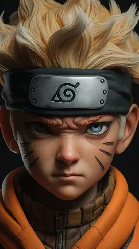 Baby Naruto Ai generated full HD Android wallpaper cool