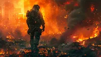 Battlefield 4k pc wallpaper Ai created gaming 4k image