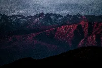 Big mountain dark 4k desktop wallpaper evening sky view