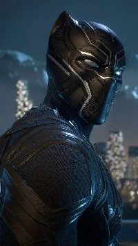 Black panther cool dark android wallpaper full HD marvels