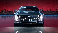 Cadillac luxury sedan car 4k desktop wallpaper front view