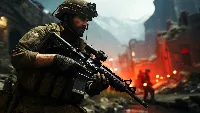 Call of duty modern warfare gaming wallpaper Ai generated