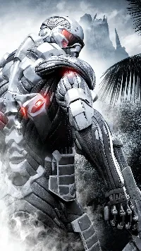 Crysis robot danger weapon gaming full HD android wallpaper