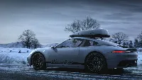 Gta 6 gaming car 4k wallpaper Ai created 8k snow background