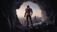 Iron man cave 4k pc wallpaper building background dark