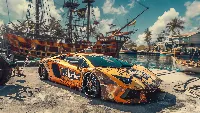 Lamborghini 8k pc wallpaper Ai created super car 4k image