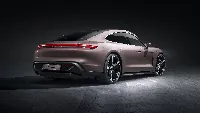 Porsche taycan 4k wallpaper dark background super car 8k