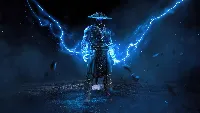 Raiden mortal 4k desktop wallpaper dark smock background