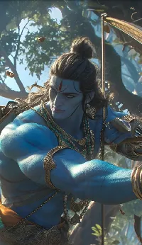 Shri Ram ji Ai created full HD Android wallpaper Lord Rama