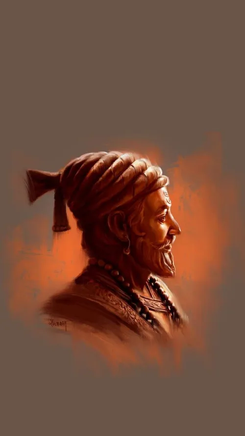 Chhatrapati shivaji maharaj ji side look android wallpaper