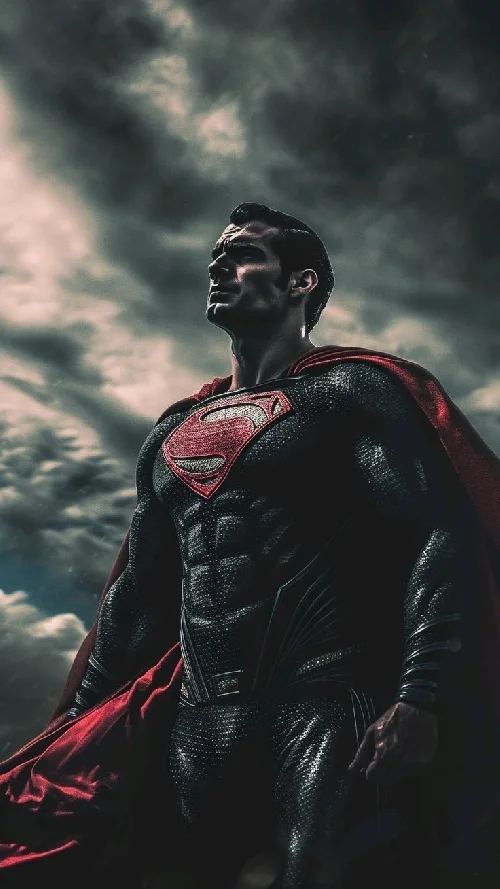 Superman dark full hd wallpaper